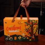 Hộp quà tặng Hạt Điều Bình Phước Cao Cấp 5 hộp 250g