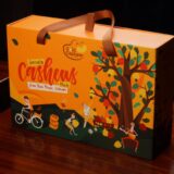 Hộp quà tặng Hạt Điều Bình Phước Cao Cấp 5 hộp 250g