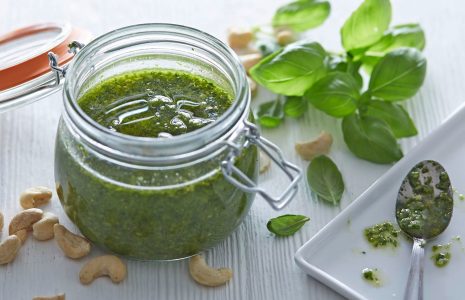 Hạt Điều Trong Các Món Pesto